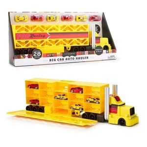 FAO Schwarz UItimate Truck Collection: 35-Piece Toy Vehicle Playset with Tracks